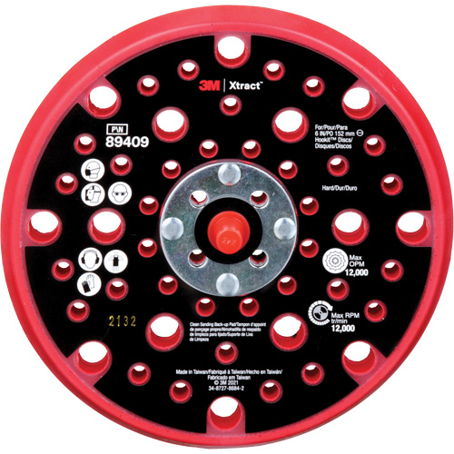 Xtract Hard Back-Up Pad Distribution Industrielle GC