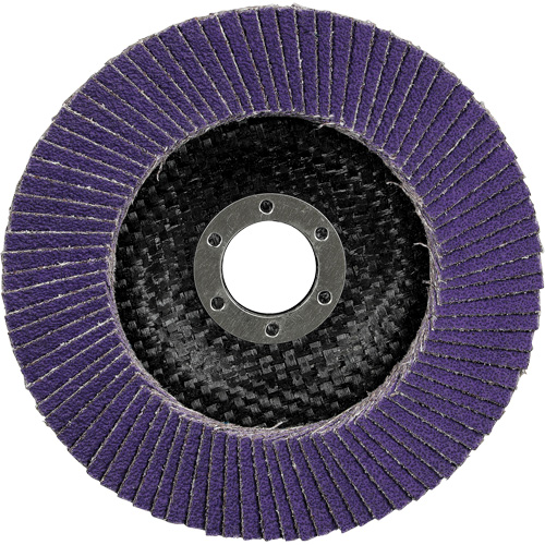 Cubitron 3 Conical  Flap Disc 1169F, 4-1/2" x 7/8", Type T29, 80+ Grit, Ceramic Distribution Industrielle GC
