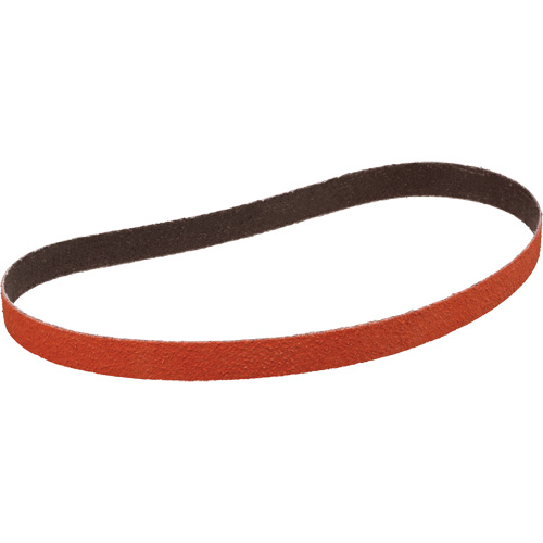 Courroie abrasive en tissu 777F, 3/4" la x 18" lo, Oxyde d'aluminium/C&eacute;ramique/C&eacute;ramique d'alumine/Carbure de silicium/Alumine de zirconium/Zirconium, Grain 60 Distribution Industrielle GC