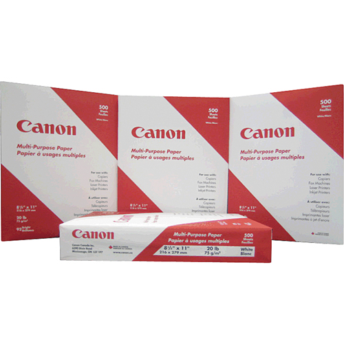 Papier pour copies a usage multiple, 8-1/2" x 11", 20 lb, Blanc Distribution Industrielle GC