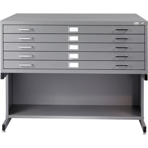 Classeurs en acier pour plans, 5 Tiroirs, 53-3/8" la x 41-3/8" p x 16-1/2" h Distribution Industrielle GC