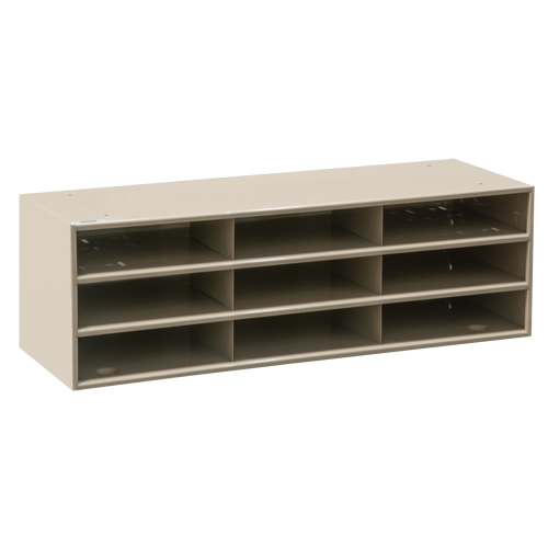 Organisateurs de donn&eacute;es, Stationnaire, 15 fentes, Acier, 33-3/4" la x 11 5/8" p x 17 3/4" h Distribution Industrielle GC