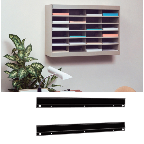 Heavy-duty Steel Literature Organizers - Mounting Hardware Distribution Industrielle GC