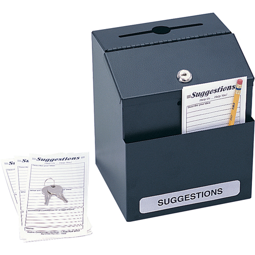 Boîtes &agrave; suggestions Distribution Industrielle GC