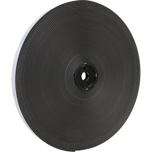 Dual Lock Reclosable Fastener, Self-Mating, 50 yds x 1", Adhesive, Black Distribution Industrielle GC