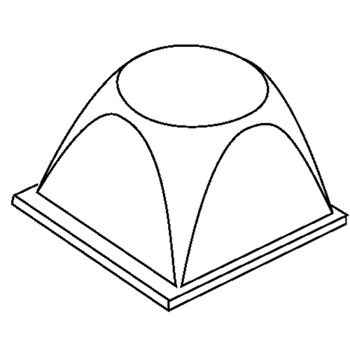 Bumpon Tapered Protective Bumpers Distribution Industrielle GC