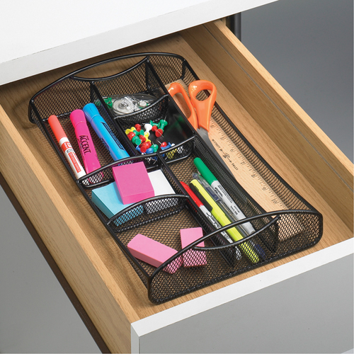 OnyxSteel Mesh Desktop Organizers Distribution Industrielle GC
