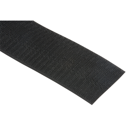 Bande d'attaches, Crochet, 50 vg x 2", Cousu, Noir Distribution Industrielle GC