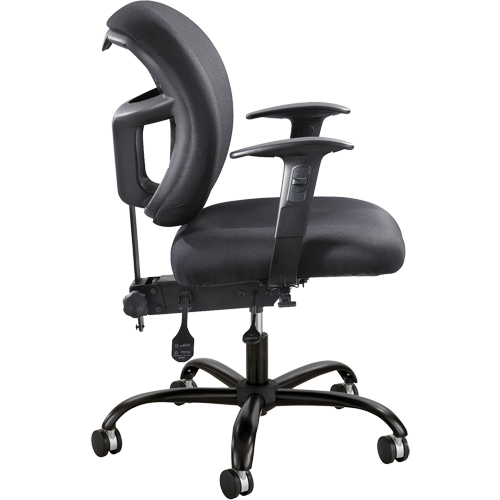 Alday Intensive Use 24/7 Task Chairs, Nylon, Black, 500 lbs. Capacity Distribution Industrielle GC