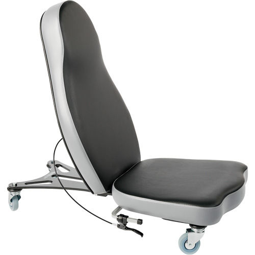 Chaise ergonomique Flex 2, Vinyle, Noir Distribution Industrielle GC