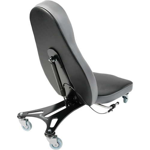 Chaise ergonomique Flex 2, Vinyle, Noir Distribution Industrielle GC