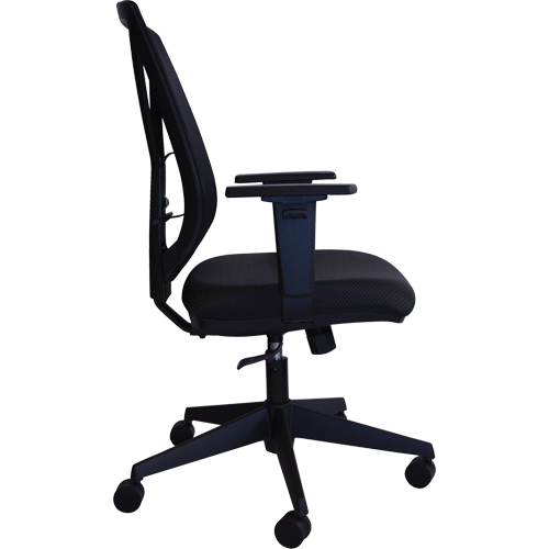Chaise de bureau Activ A-47 Synchro, Tissu, Noir, Capacit&eacute; 275 lb Distribution Industrielle GC