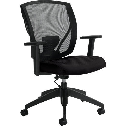 Chaises de travail, Vinyle, Noir, Capacit&eacute; 300 lb Distribution Industrielle GC