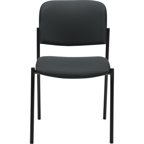 Chaises sans accoudoirs empilables, Tissu, Hauteur 32", Capacit&eacute; 300 lb, Charbon Distribution Industrielle GC