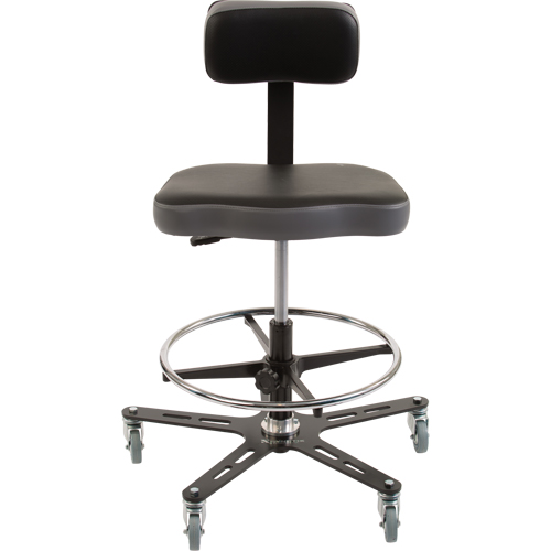 TF160 Industrial Grade Ergonomic Chair, Mobile, Adjustable Height, 300 lbs. Capacity Distribution Industrielle GC