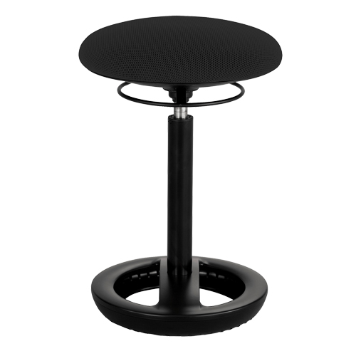 Chaise ergonomique Twixt, Stationnaire, Ajustable, , Mailles en polyester Si&egrave;ge, Noir Distribution Industrielle GC