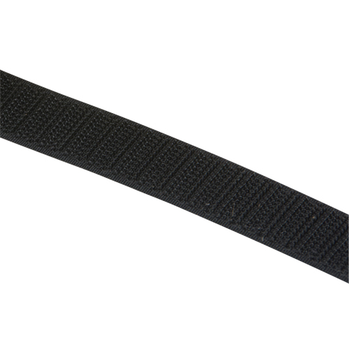 Ruban d'attaches, Crochet, 25 vg x 3/4", Cousu, Noir Distribution Industrielle GC