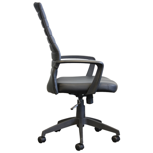 Activ A-128 Office Chair, Polyurethane, Black, 275 lbs. Capacity Distribution Industrielle GC