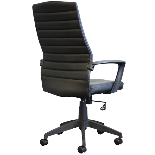 Activ A-128 Office Chair, Polyurethane, Black, 275 lbs. Capacity Distribution Industrielle GC