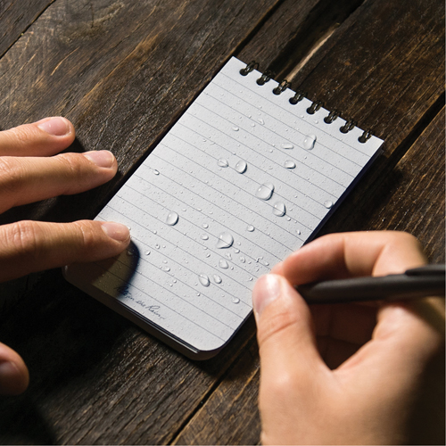 Pocket Top-Spiral Notebook, Soft Cover, Black, 100 Pages, 3" W x 5" L Distribution Industrielle GC