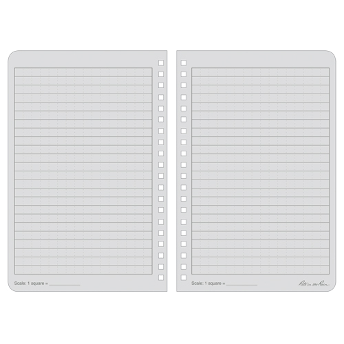 Carnet de notes de poche &agrave; spirale lat&eacute;rale, Couverture souple, Noir, 64 Pages, 4-5/8" , 7"  Distribution Industrielle GC