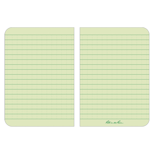 Livre m&eacute;mo, Couverture souple, Vert, 112 Pages, 3-1/2" , 5"  Distribution Industrielle GC