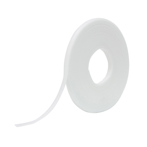 Ruban d'attaches One-Wrap, Boucle et crochet, 25 vg x 1/2", Auto-aggripant, Blanc Distribution Industrielle GC
