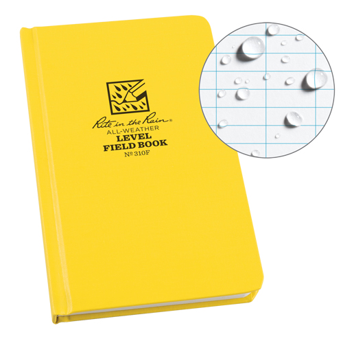 Bound Book, Hard Cover, Yellow, 160 Pages, 4-5/8" W x 7-1/4" L Distribution Industrielle GC