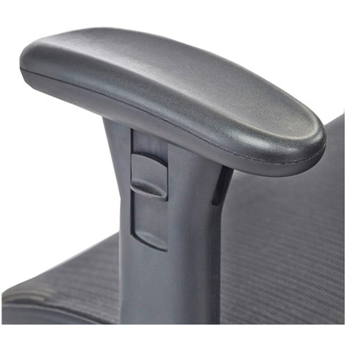 Chaise &eacute;conomique pour personnes de taille forte ou grandes, Mailles, Noir, Capacit&eacute; 450 lb Distribution Industrielle GC