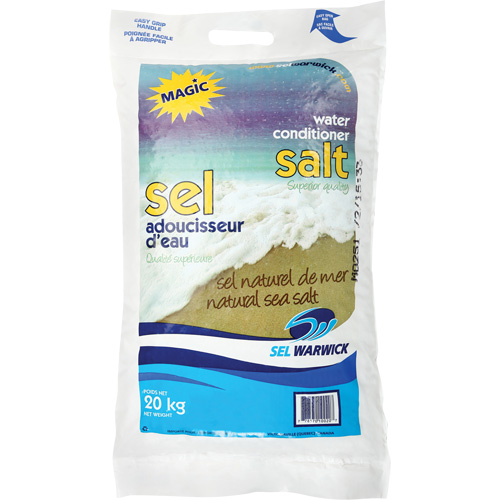 Magic Softening Salt, 44.1 lbs. (20 kg), Bag Distribution Industrielle GC