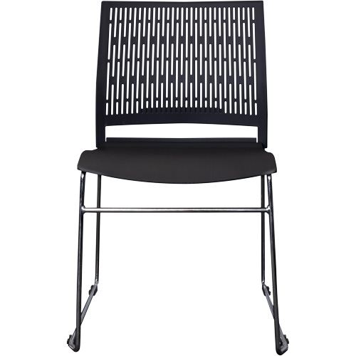 Chaises empilables s&eacute;rie Activ, Polypropyl&egrave;ne, Hauteur 32-3/8", Capacit&eacute; 275 lb, Noir Distribution Industrielle GC