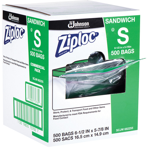 Sacs &agrave; sandwichs Ziploc Distribution Industrielle GC