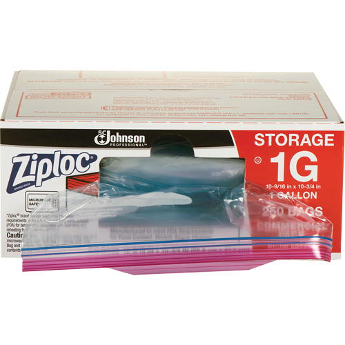 Sacs d'entreposage alimentaire &agrave; double fermeture &agrave; glissi&egrave;re de Ziploc Distribution Industrielle GC