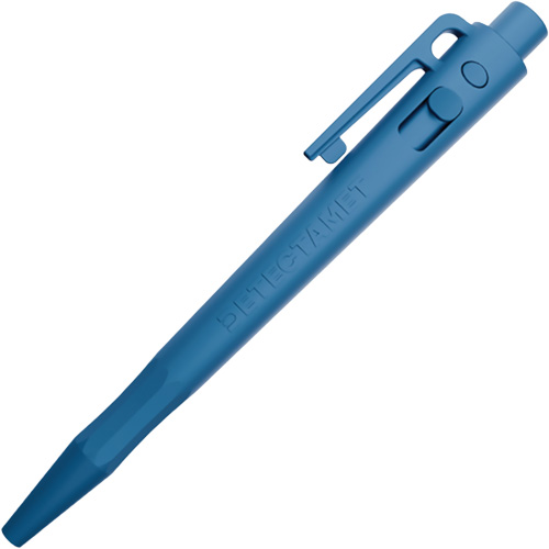 Stylo d&eacute;tectable aux rayons X et par les d&eacute;tecteurs de m&eacute;tal, Bleu, R&eacute;tractable Distribution Industrielle GC