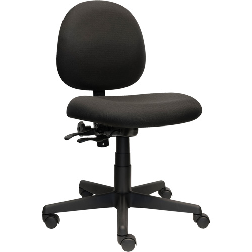 Aspen Low Back Posture Task Chair, Fabric, Black, 275 lbs. Capacity Distribution Industrielle GC