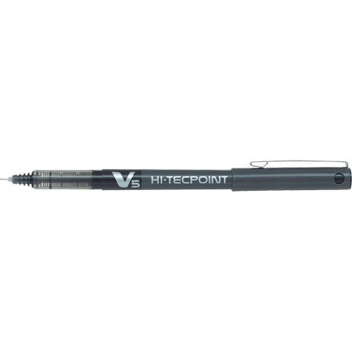Hi-Tecpoint Pen, Black, 0.5 mm Distribution Industrielle GC