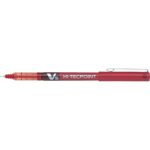 Hi-Tecpoint Pen, Red, 0.5 mm Distribution Industrielle GC