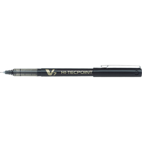 Hi-Tecpoint Pen, Black, 0.7 mm Distribution Industrielle GC