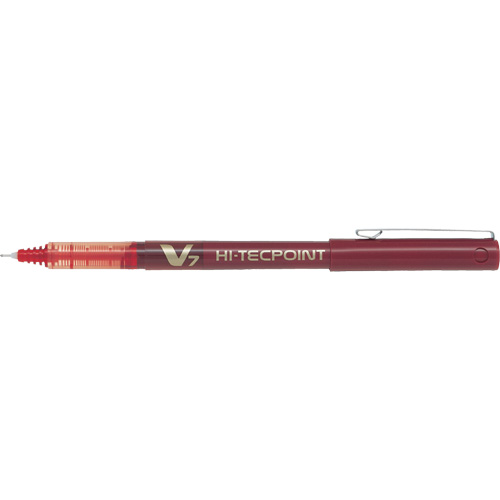 Stylo Hi-Tecpoint, Rouge, 0,7 mm Distribution Industrielle GC