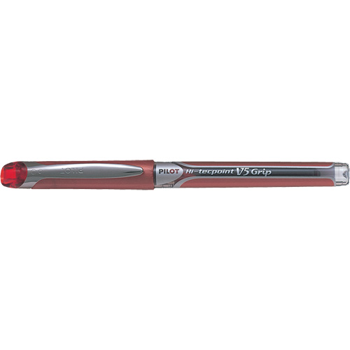 Hi-Tecpoint Grip Pen, Red, 0.5 mm Distribution Industrielle GC