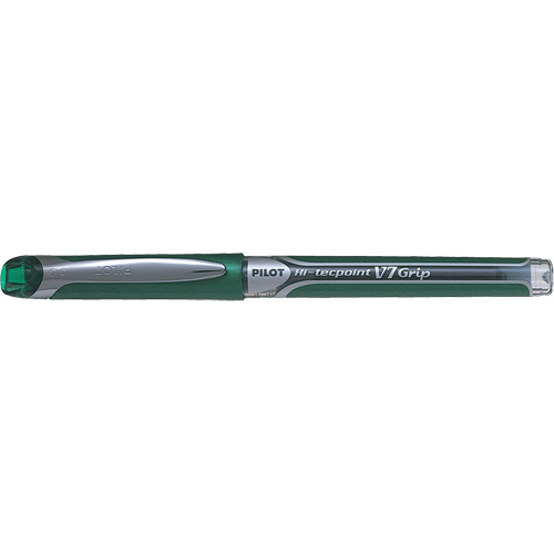 Hi-Tecpoint Grip Pen, Green, 0.7 mm Distribution Industrielle GC