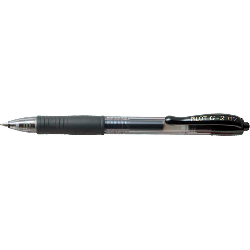 G2 Gel Pen, Black, 0.7 mm, Retractable Distribution Industrielle GC
