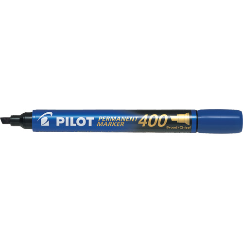 400 Permanent Marker, Blue, Chisel Tip Distribution Industrielle GC
