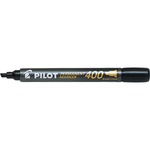400 Permanent Marker, Black, Chisel Tip Distribution Industrielle GC