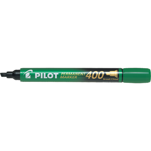 400 Permanent Marker, Green, Chisel Tip Distribution Industrielle GC
