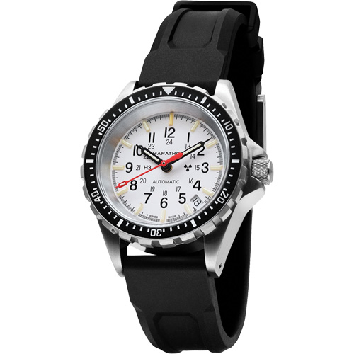 Montre automatique moyenne pour plongeur &eacute;dition arctique, Num&eacute;rique, &agrave; piles, 36 mm, Noir Distribution Industrielle GC