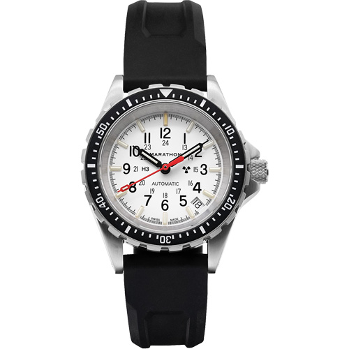 Montre automatique moyenne pour plongeur &eacute;dition arctique, Num&eacute;rique, &agrave; piles, 36 mm, Noir Distribution Industrielle GC