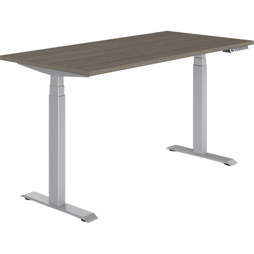Table rectangulaire &agrave; hauteur r&eacute;glable Newland Distribution Industrielle GC
