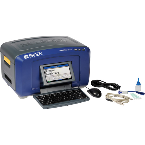 Imprimante d'enseignes et d'&eacute;tiquettes d&eacute;coup&eacute;es multicolores S3700 sans Wi-Fi, Ruban 4" Distribution Industrielle GC