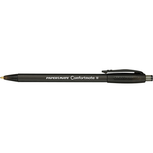 Stylo ComfortMate, Noir, 1 mm, R&eacute;tractable Distribution Industrielle GC